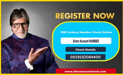 kbc lottery number check online 2024 today